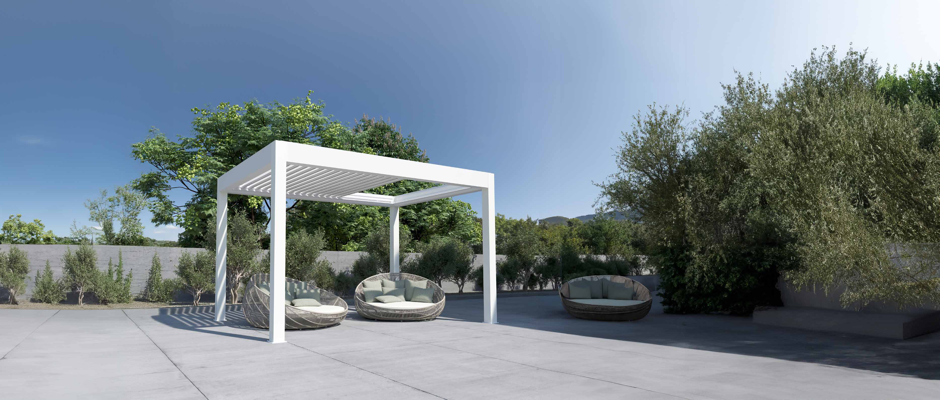 Pergola bioclimatique SUNFLEX